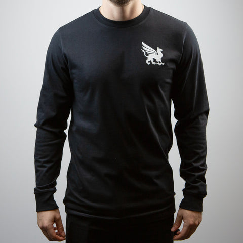 Little Griffin Black Long Sleeve T-shirt - 1